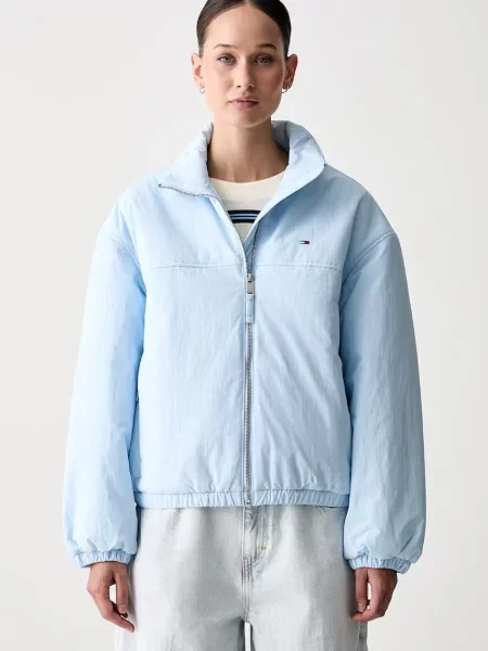 Tommy Jeans jachetă pentru femei albastru