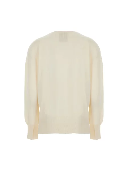 Sweter Semicouture wełniany biały