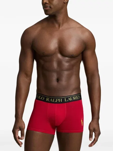 Ριγέ κάλτσες Polo Ralph Lauren από ζέρσεϋ με αυτόγραφο μπλε