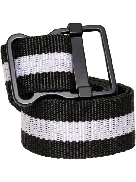 Urban Classics Curea negru alb