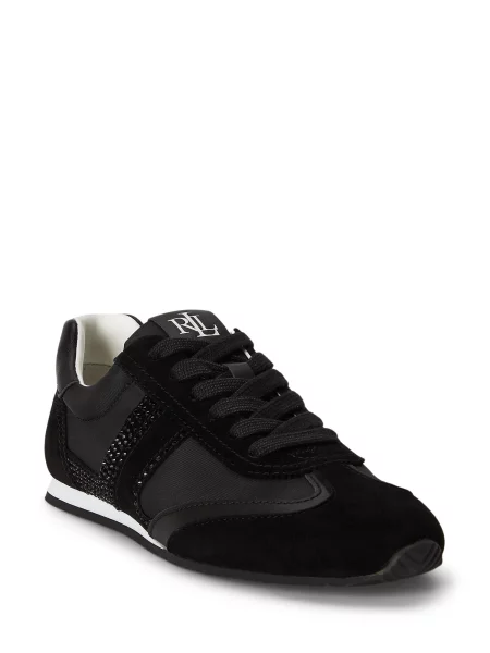 Sneakerși Lauren Ralph Lauren alb