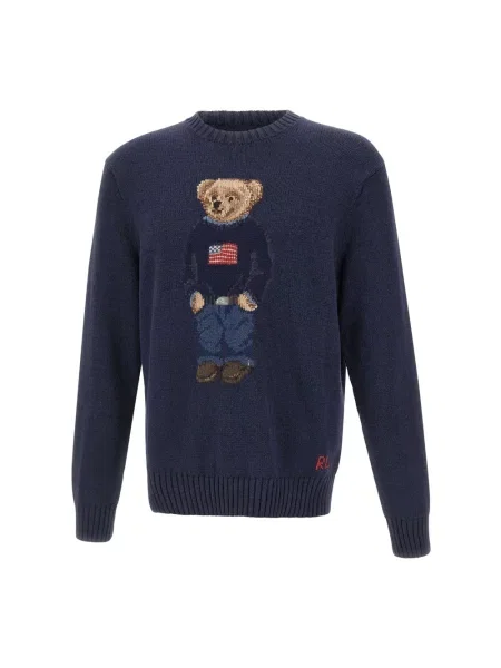 Sweter Polo Ralph Lauren niebieski