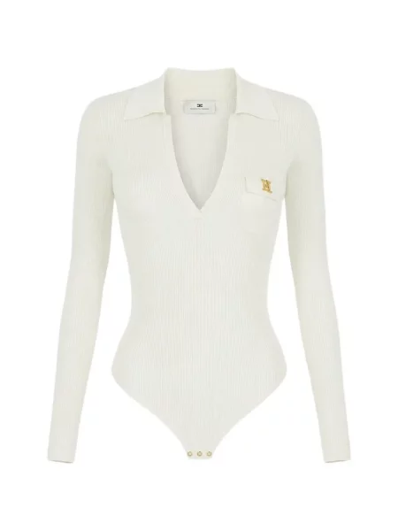 Pletený body Elisabetta Franchi s výstřihem do v