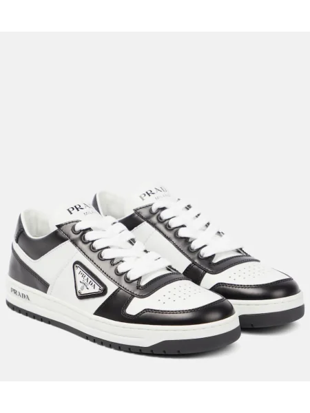 Usnjene superge Prada z avtogramom