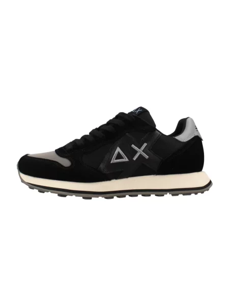 Sneakersy Sun68 skórzane czarne