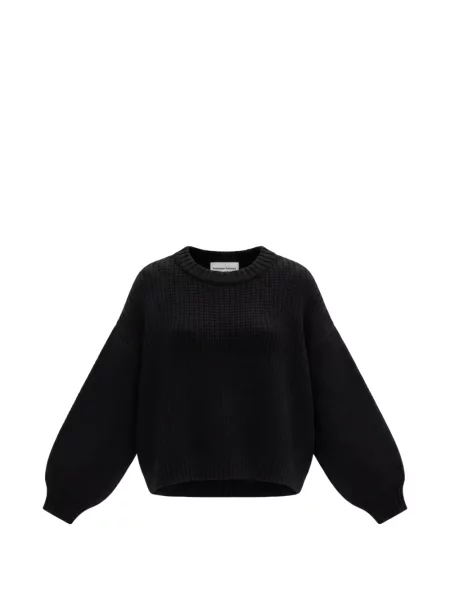 Pulover Emerson Renaldi cu decolteu rotund negru