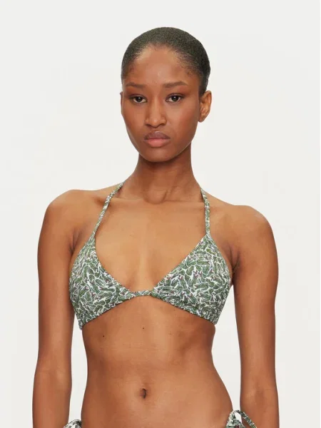 Lacoste Bikini partea de sus verde