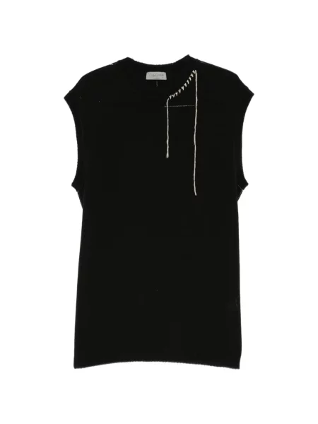 Cămașă Yohji Yamamoto fără mâneci negru