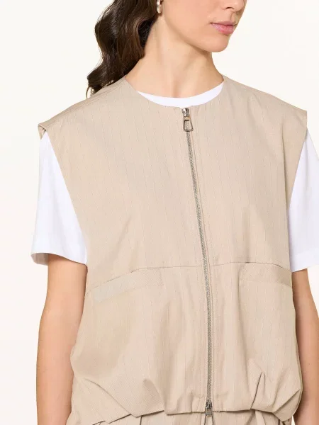 Mrs & Hugs Kamizelka beige beżowa