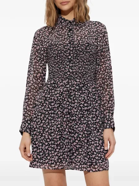 Sandale Michael Michael Kors cu model floral de costum negru