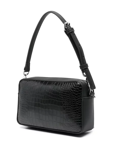 Geantă Calvin Klein cu autograf negru