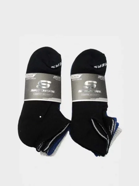Skechers Набір шкарпеток Бавовна/поліестер чорний