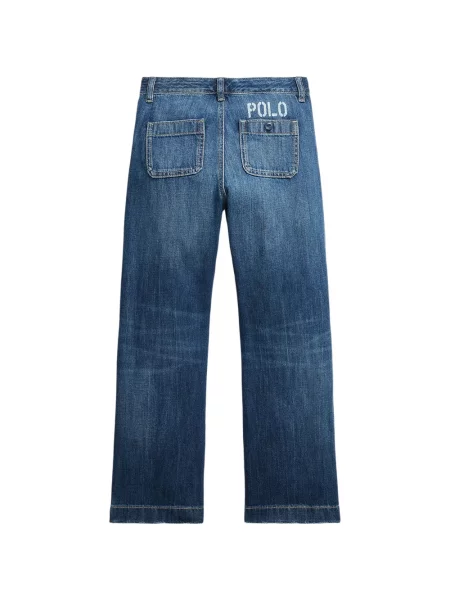 Jeansy dziecięce Polo Ralph Lauren niebieskie