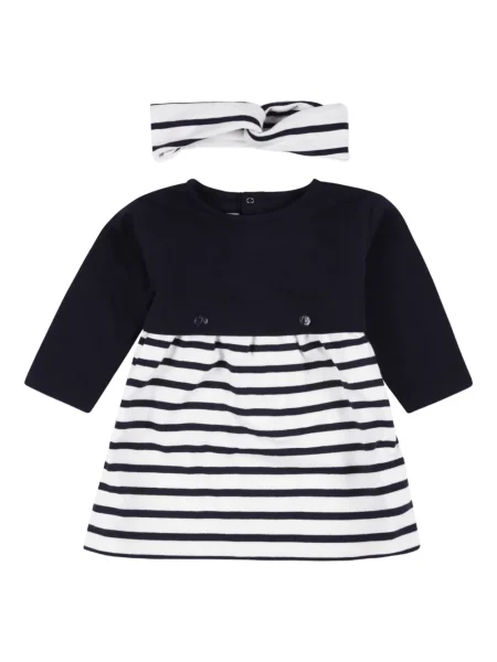 Sukienka dziecięca Petit Bateau niebieska