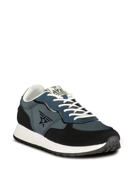 Sneakerși Avirex cu imagine albastru