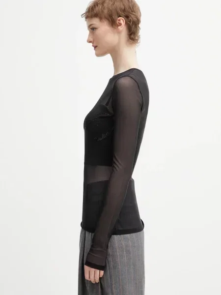 Jean Paul GAULTIER longsleeve Needles czarny