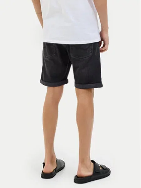 Džínové šortky Jack&jones černé
