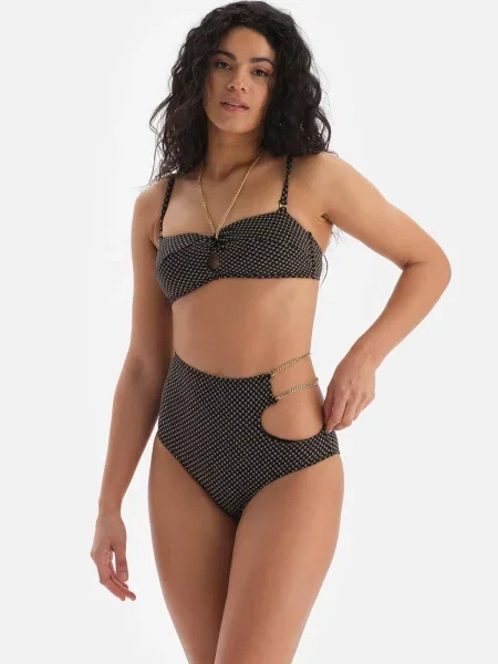 Bikini Dagi bez ramiączek czarne