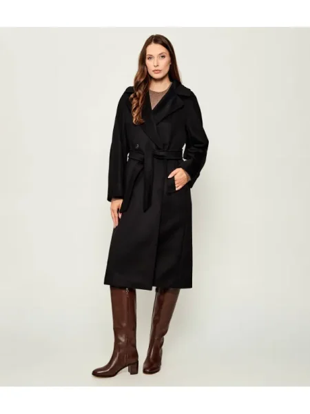 Weekend MaxMara De lână palton RESINA negru