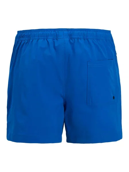 JACK & JONES Maudymosi trumpikės JPSTMAUI kobalto / juoda / balkšva mėlyna