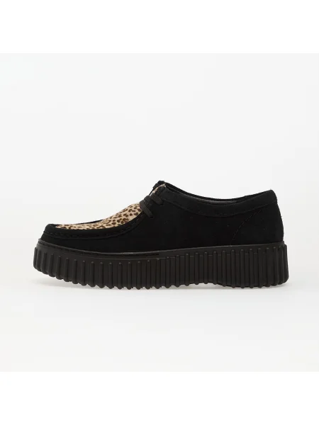 Pantofi Clarks cu imagine cu model leopard maro