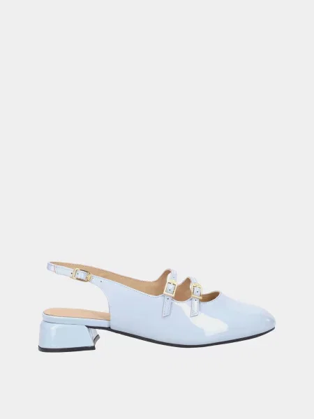 Шкіряні Мюлі Clarks DAZZ світло-синій сині