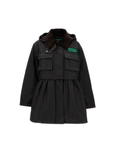 Woskowana kurtka Barbour czarna