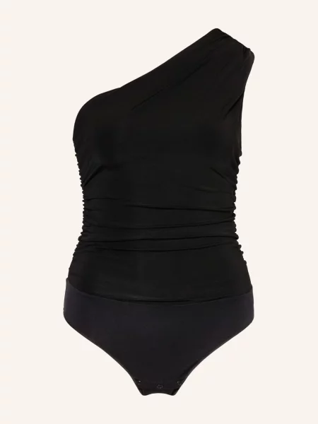 Undress Code Body Na Jedno Ramię Flair schwarz czarny