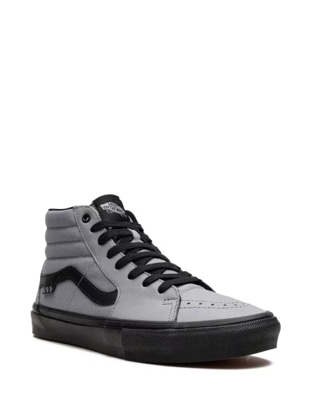 Sneakersy Vans SK8 Hi z nubuku szare