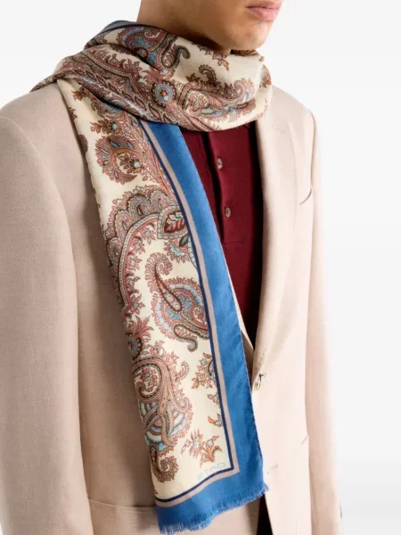 Fular Etro cu model paisley