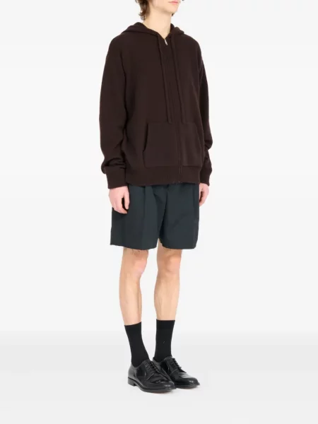 Hanorac cu glugă Maison Margiela maro