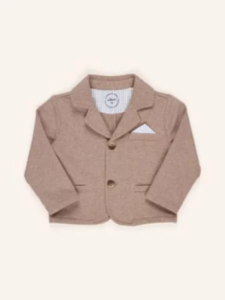 S.Oliver Red Sako velbloudí / tmavě modrá bílá