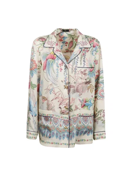 Kurtka koszulowa Etro z długim rękawem