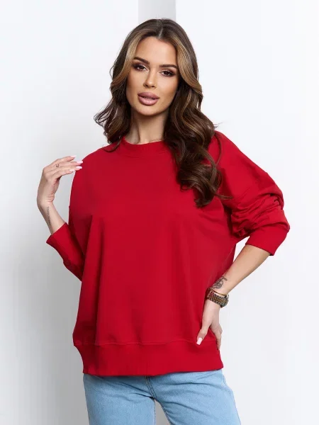 Світшот ISSA Plus червоний