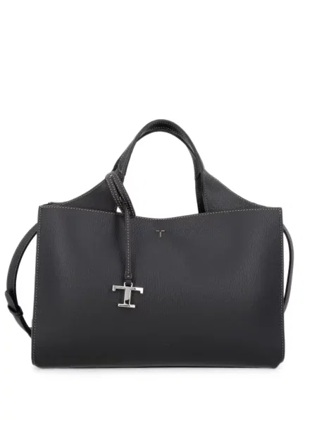 Geantă shopper Tod's din piele negru