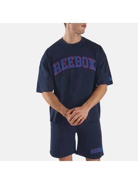 Reebok Freshman T-shirt male Vector Navy Size: granatowa
