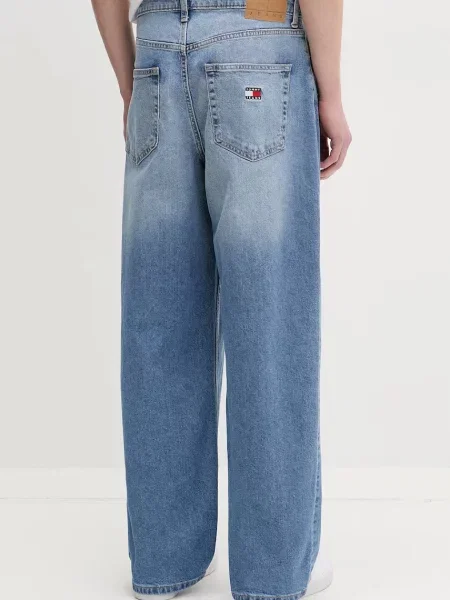 Tommy Jeans jeansy relaxed fit niebieskie