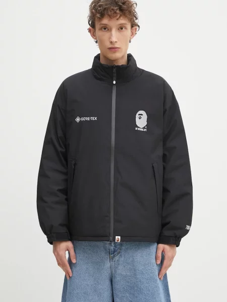A Bathing Ape geacă de puf Gore-tex de iarna negru