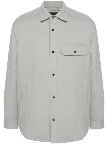 Geacă Emporio Armani gri