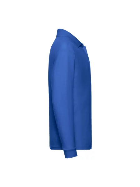 Tricou polo copii Fruit Of The Loom albastru