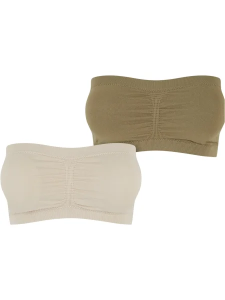 Urban Classics Nedrček ecru kaki