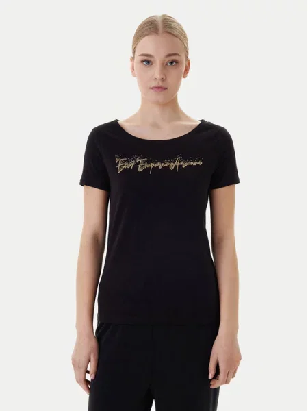 Majica Ea7 kratki rukavi crna