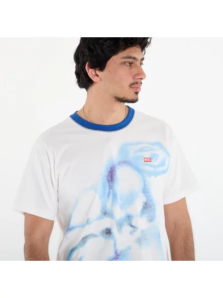 Tričko DIESEL T-Shirt Off White XXL bílé