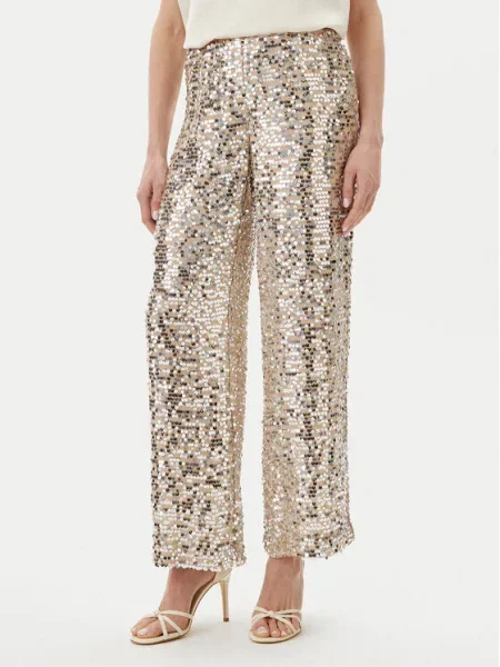 Bruuns Bazaar Pantaloni din Brinna argintiu