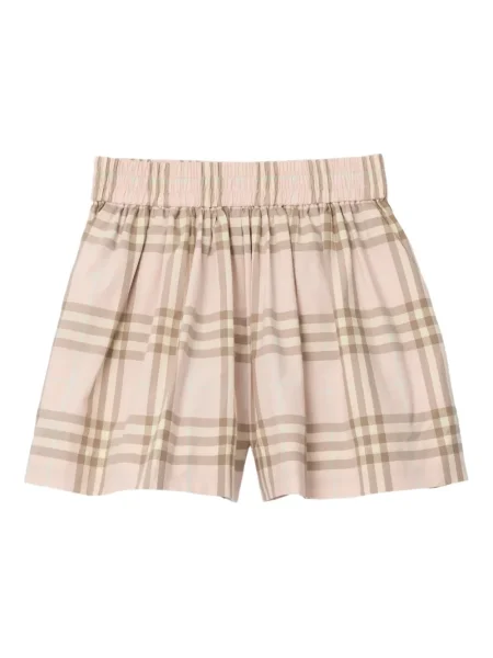 Szorty dziecięce Burberry różowe