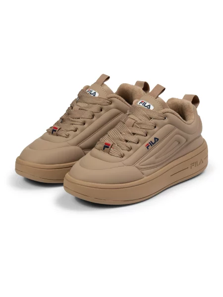 Buty sportowe sneakersy Fila Superbubble brązowe