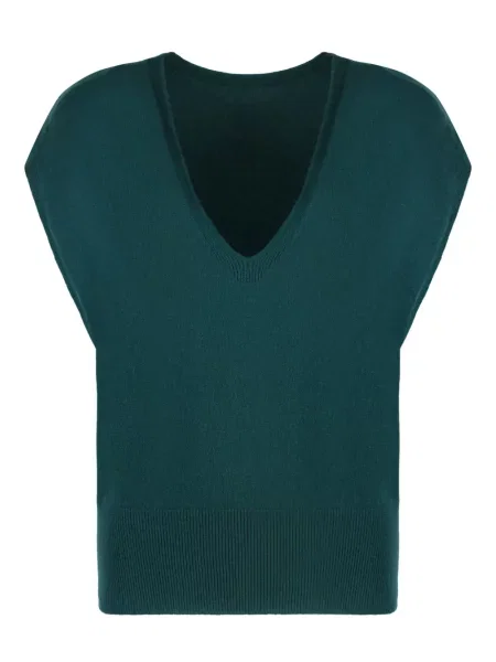 Vestă Malo tricotate verde