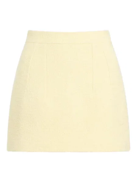 Mini mini suknja Patou bez pete žuta