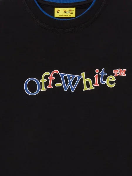 Koszulka dziecięca Off-white biała