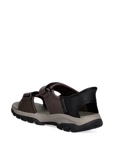 Sandale Skechers cu bretele maro